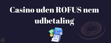 Spil udenom rofus Oplev friheden ved online gambling